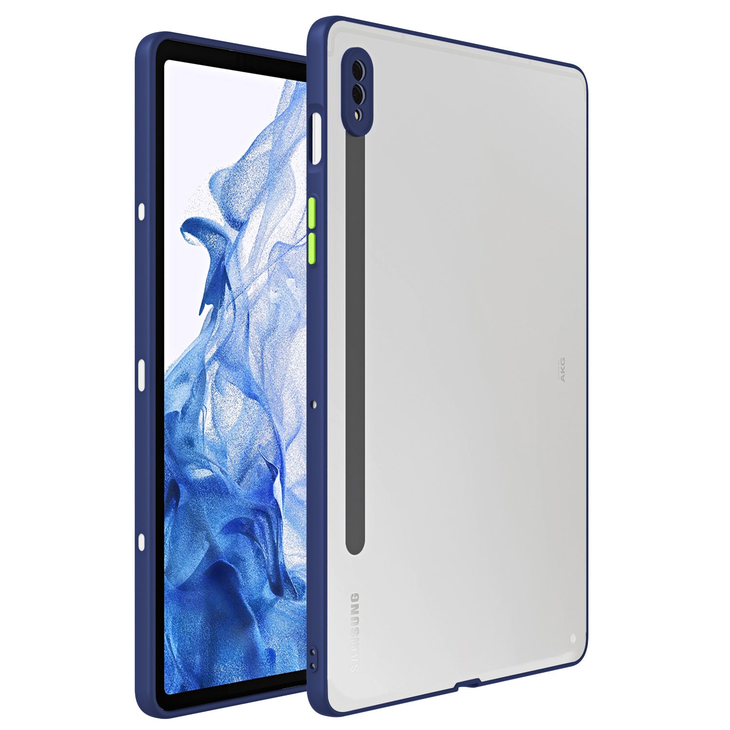 For Samsung Galaxy Tab S7 T870 / Tab S8 X700 Tablet Case Contrast Color PC TPU Matte Cover For Samsung Galaxy Tab S7 T870 / Tab S8 X700 Tablet Case Contrast Color PC TPU Matte Cover